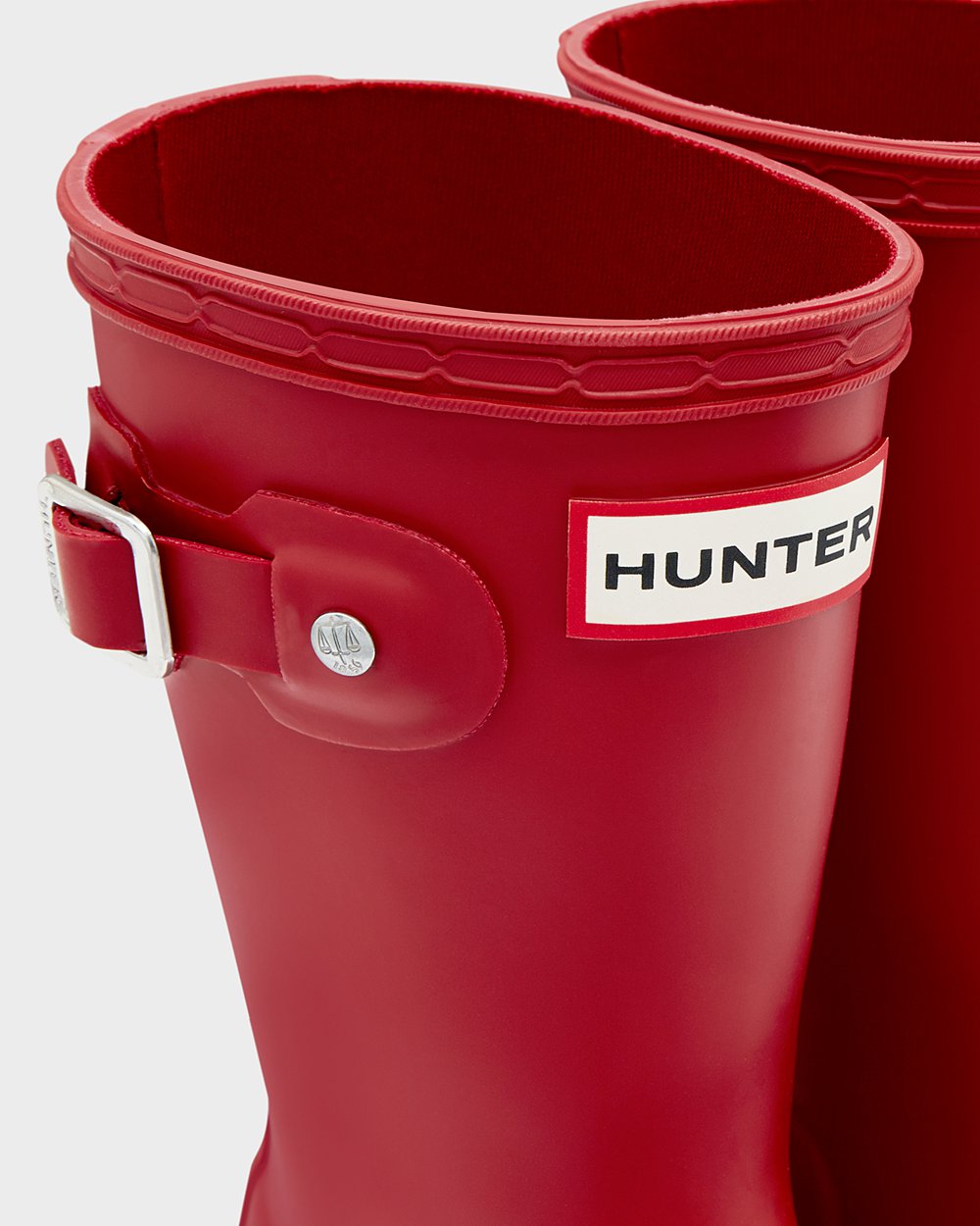 Hunter Yağmur Çizmesi Çocuk Kırmızı - Original Little - Türkiye HA4859617